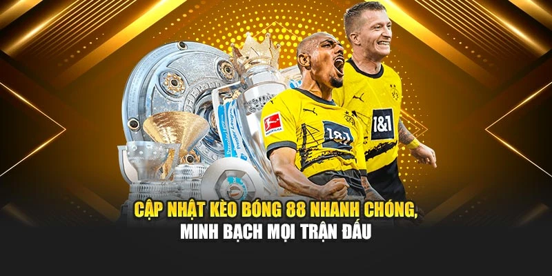 Cập nhật kèo bóng 88 nhanh chóng, minh bạch mọi trận đấu